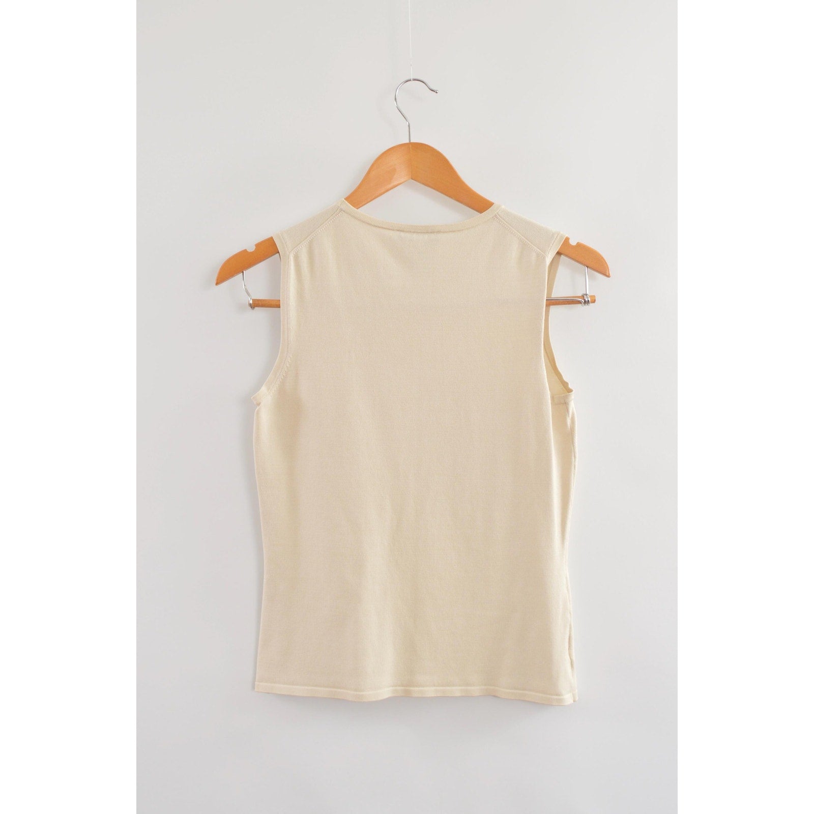 creamy silk blend sweater knit ann taylor tank