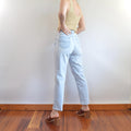 32 x 30 perfect high waist light wash broken in vintage riders