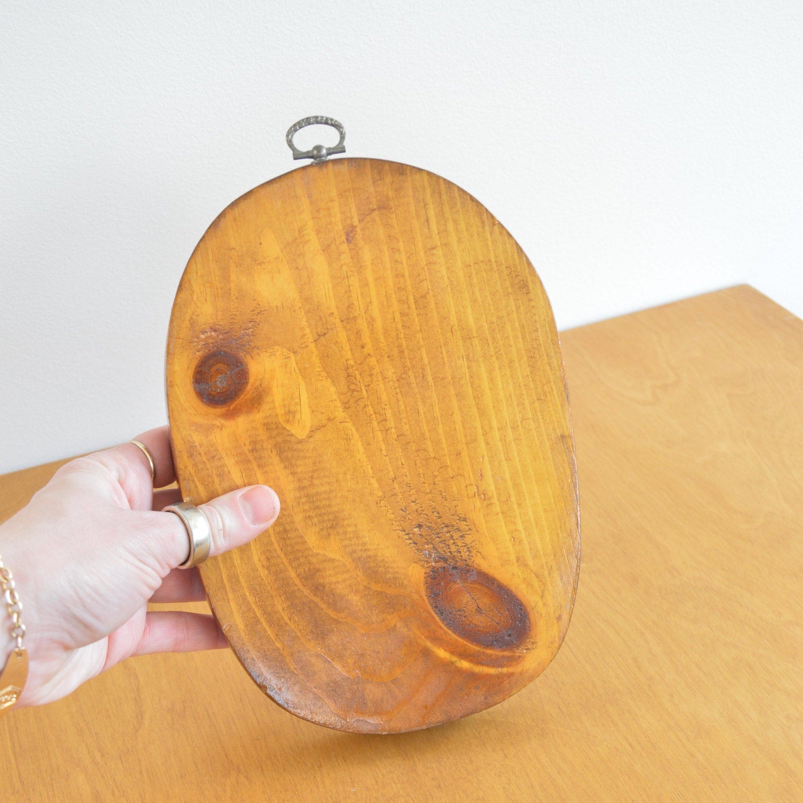 sweet little wooden bird wall piece