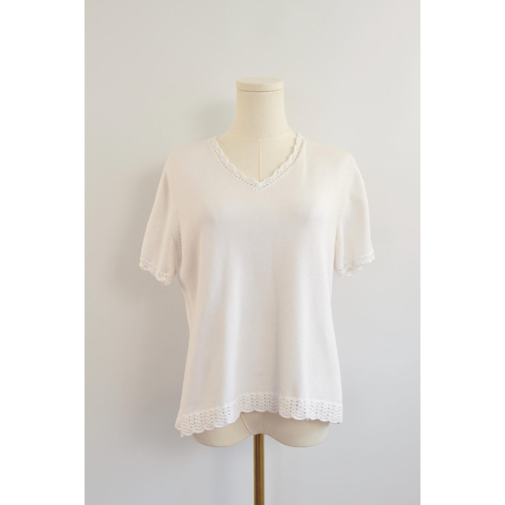 sweet little vintage cotton rafaella sweater tee