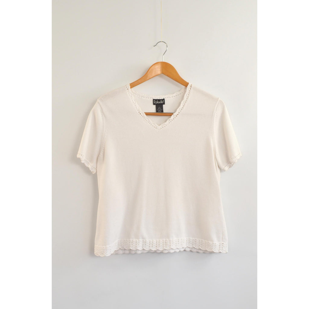sweet little vintage cotton rafaella sweater tee