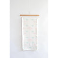 light pastel cotton southwest inspired table runner