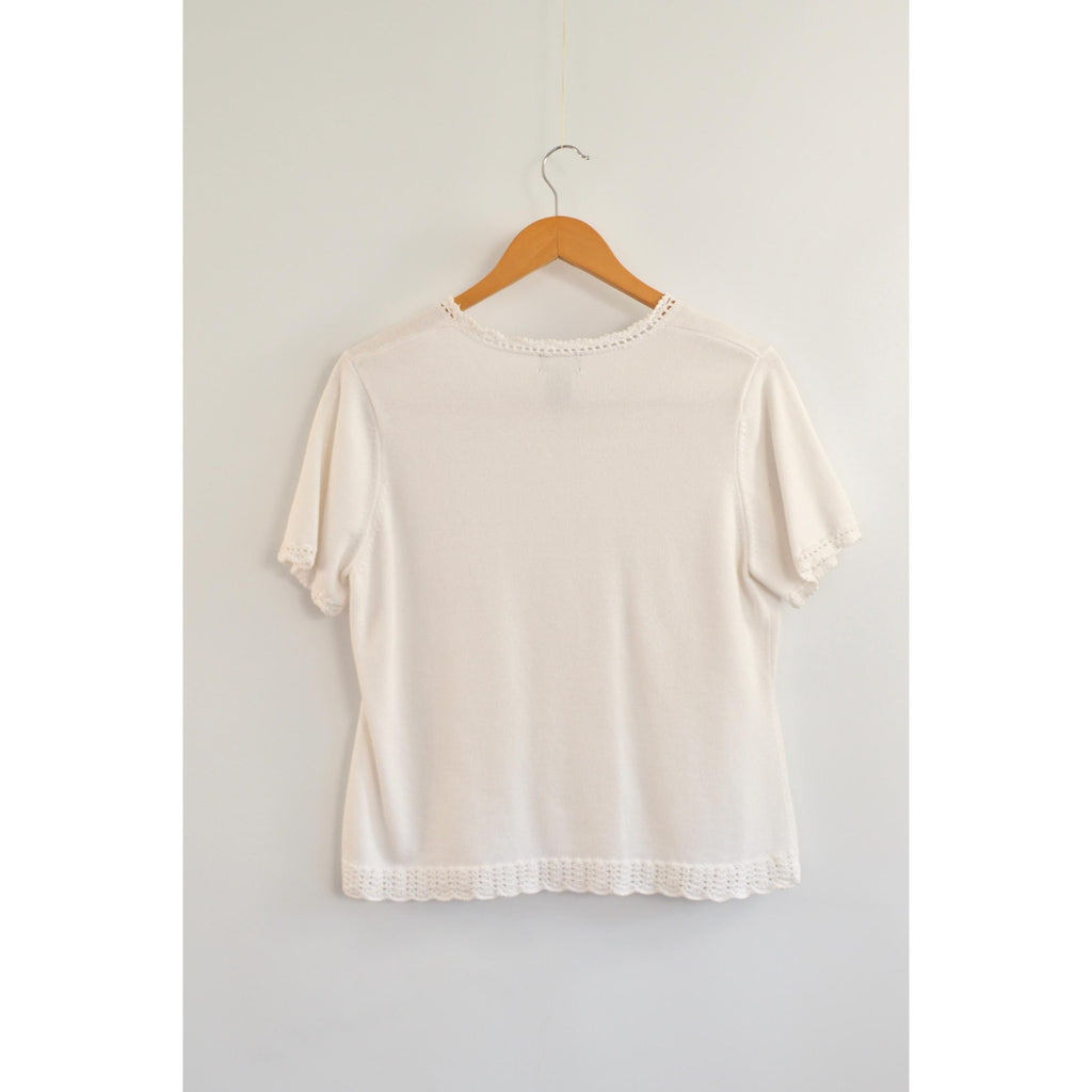 sweet little vintage cotton rafaella sweater tee